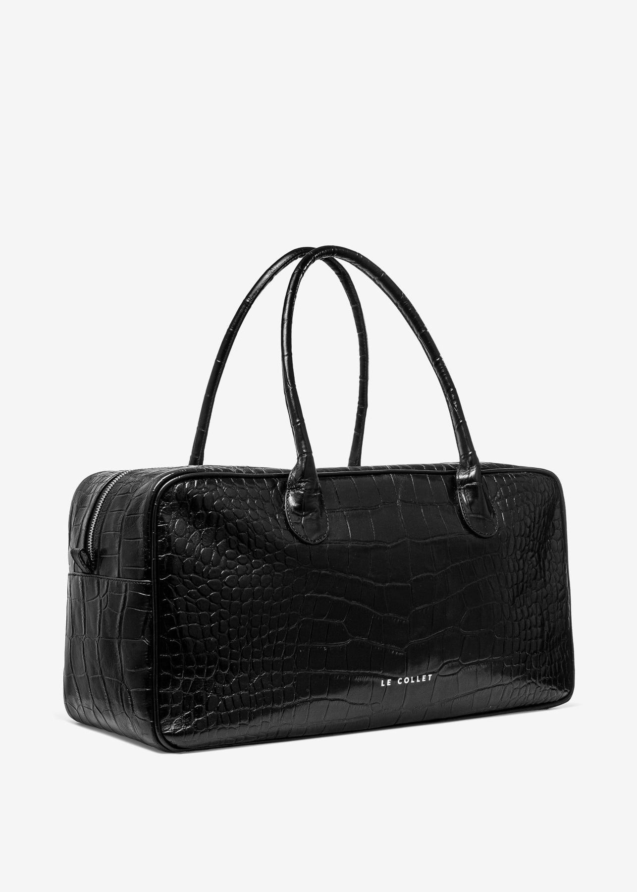 VERONA CROCO BLACK BAG
