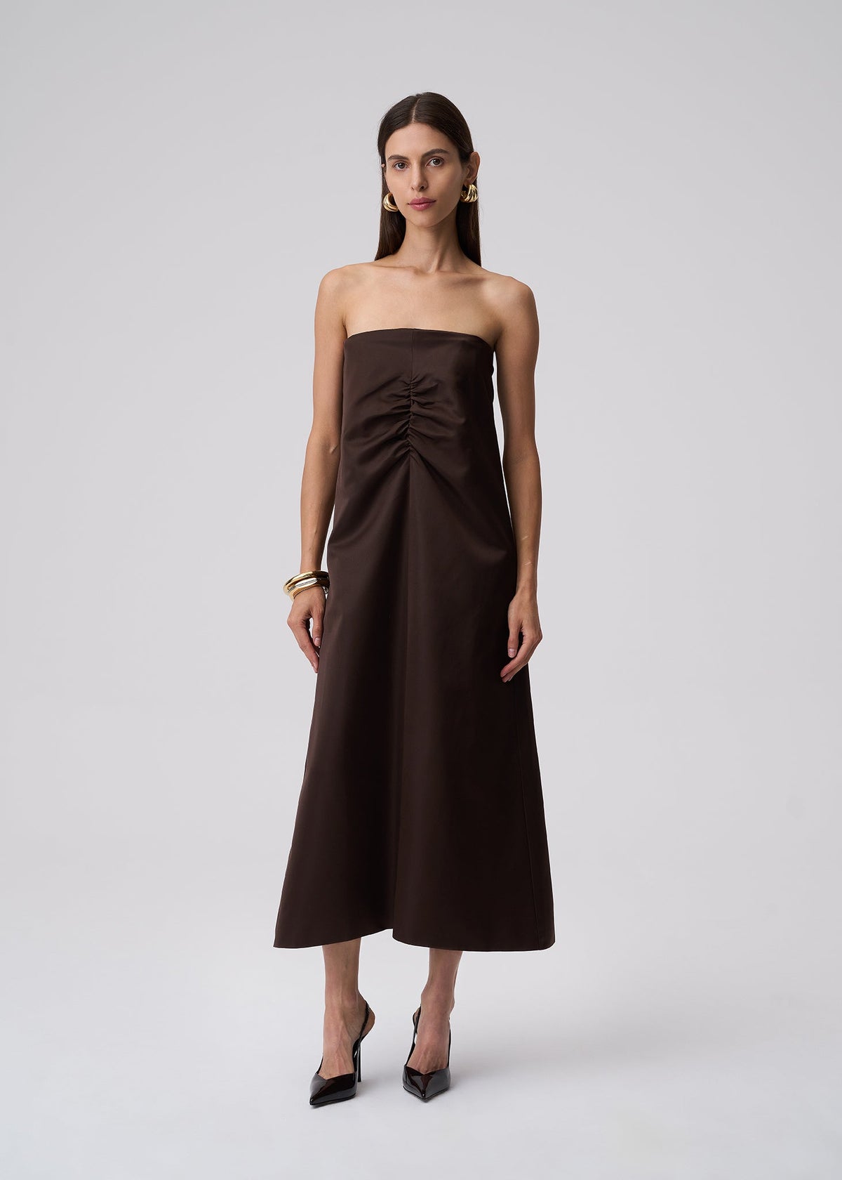 SUKIENKA UMA BROWN LECOLLET