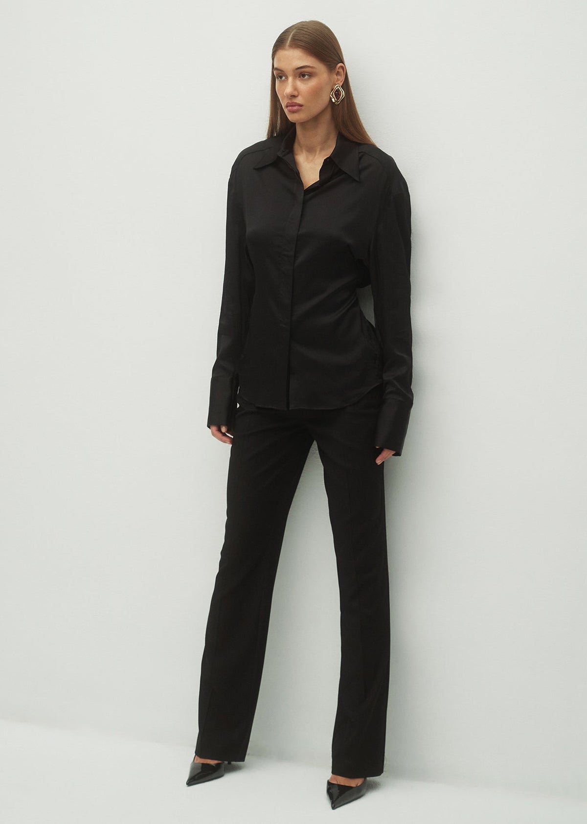 SPODNIE TULIA BLACK LECOLLET