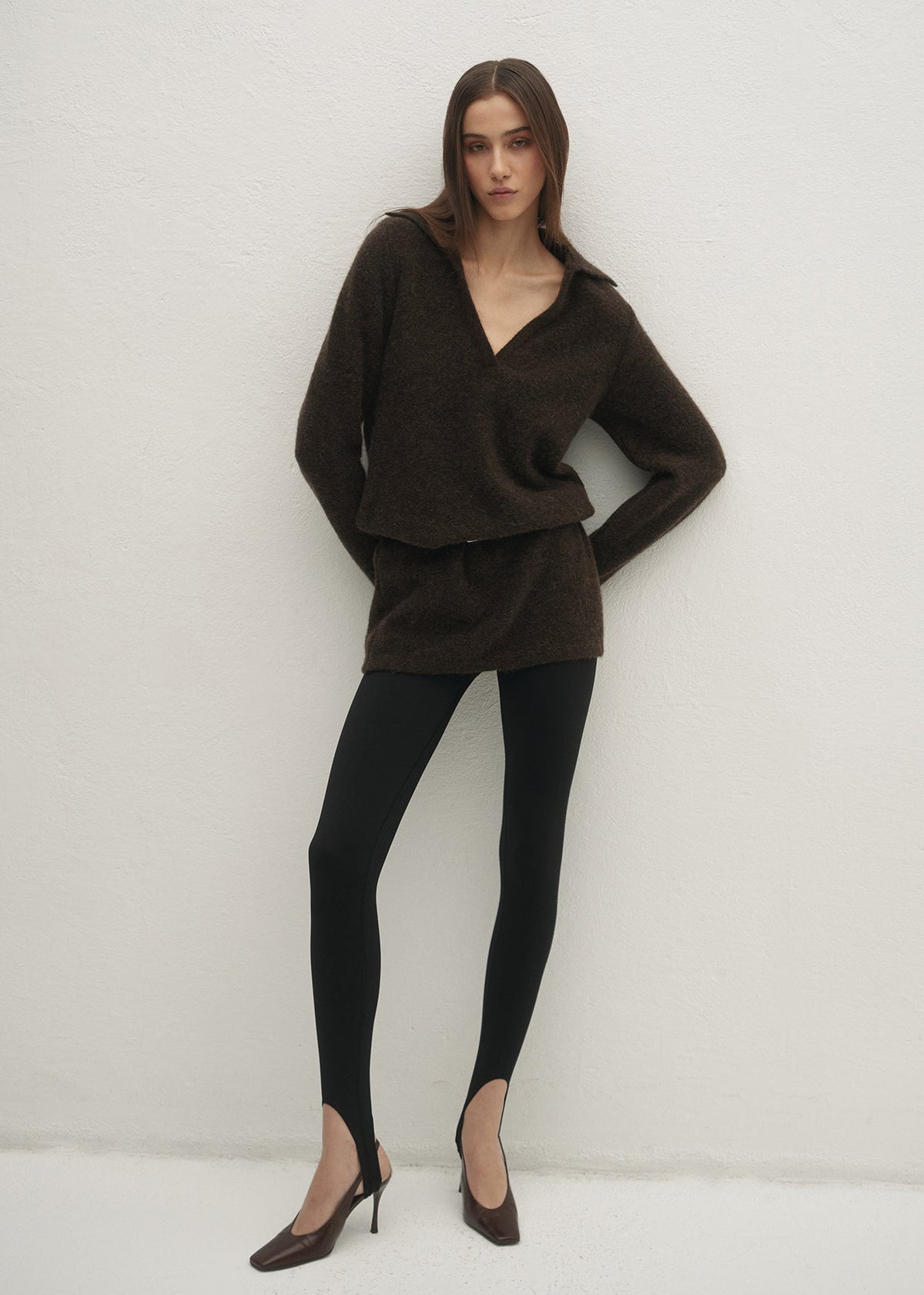 LEGGINSY SERENA BLACK LECOLLET