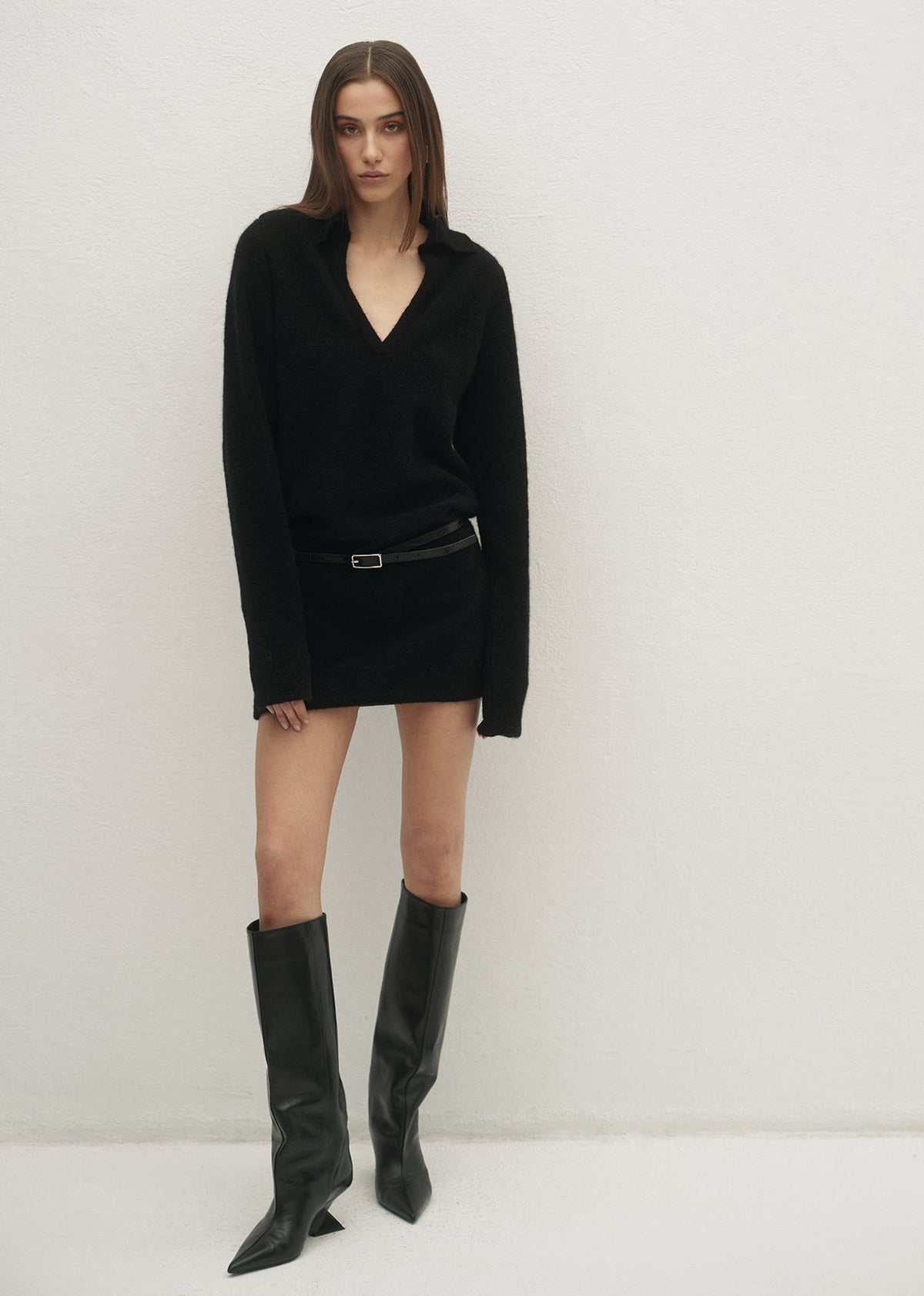 SUKIENKA MELORA BLACK LECOLLET