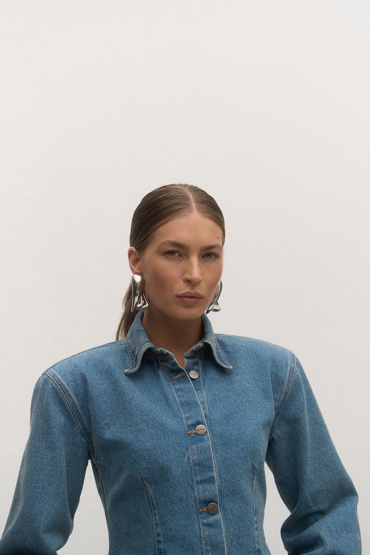 KOSZULA VIOLETTE BLUE LECOLLET