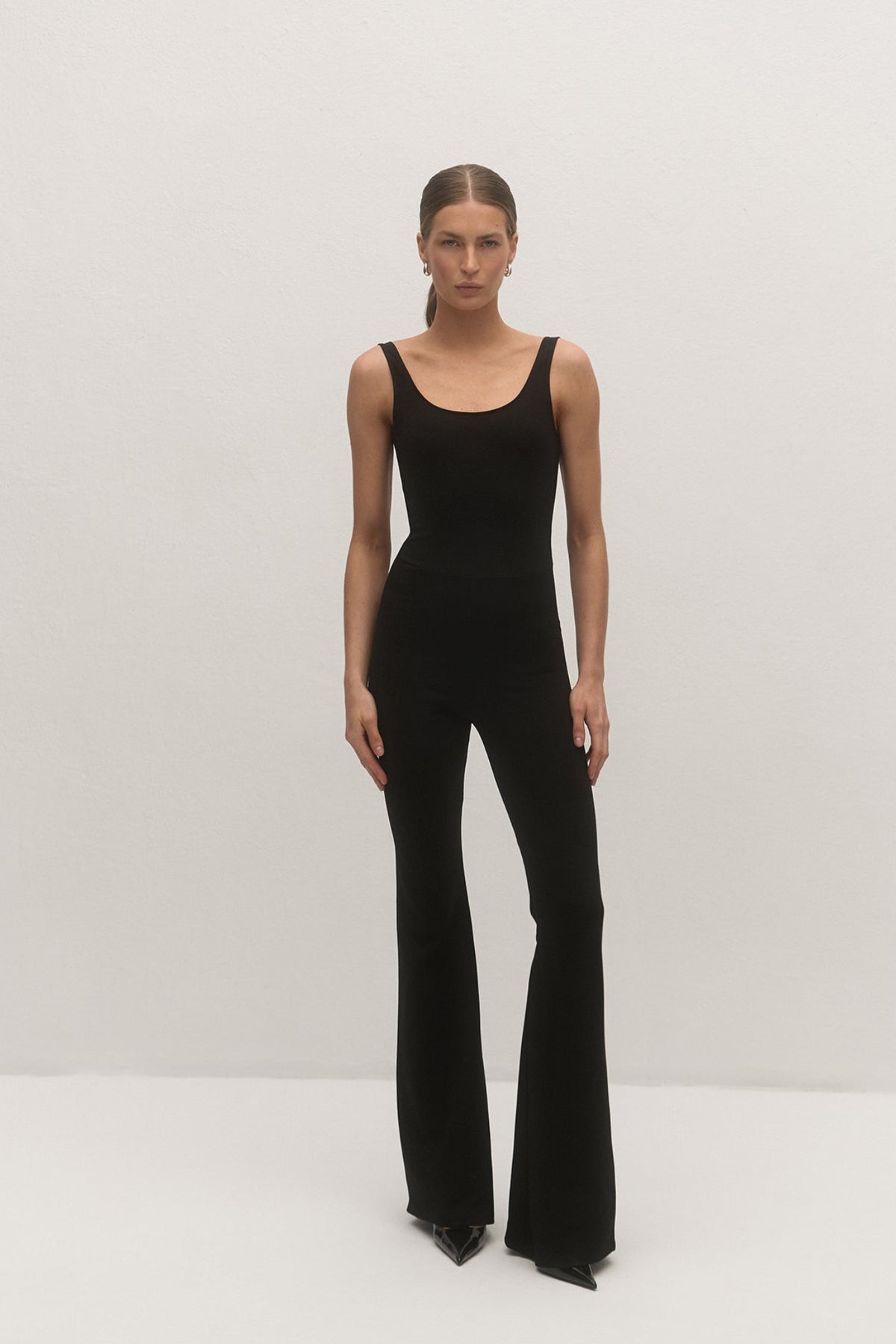 KOMBINEZON MARTINE FLARE BLACK LECOLLET