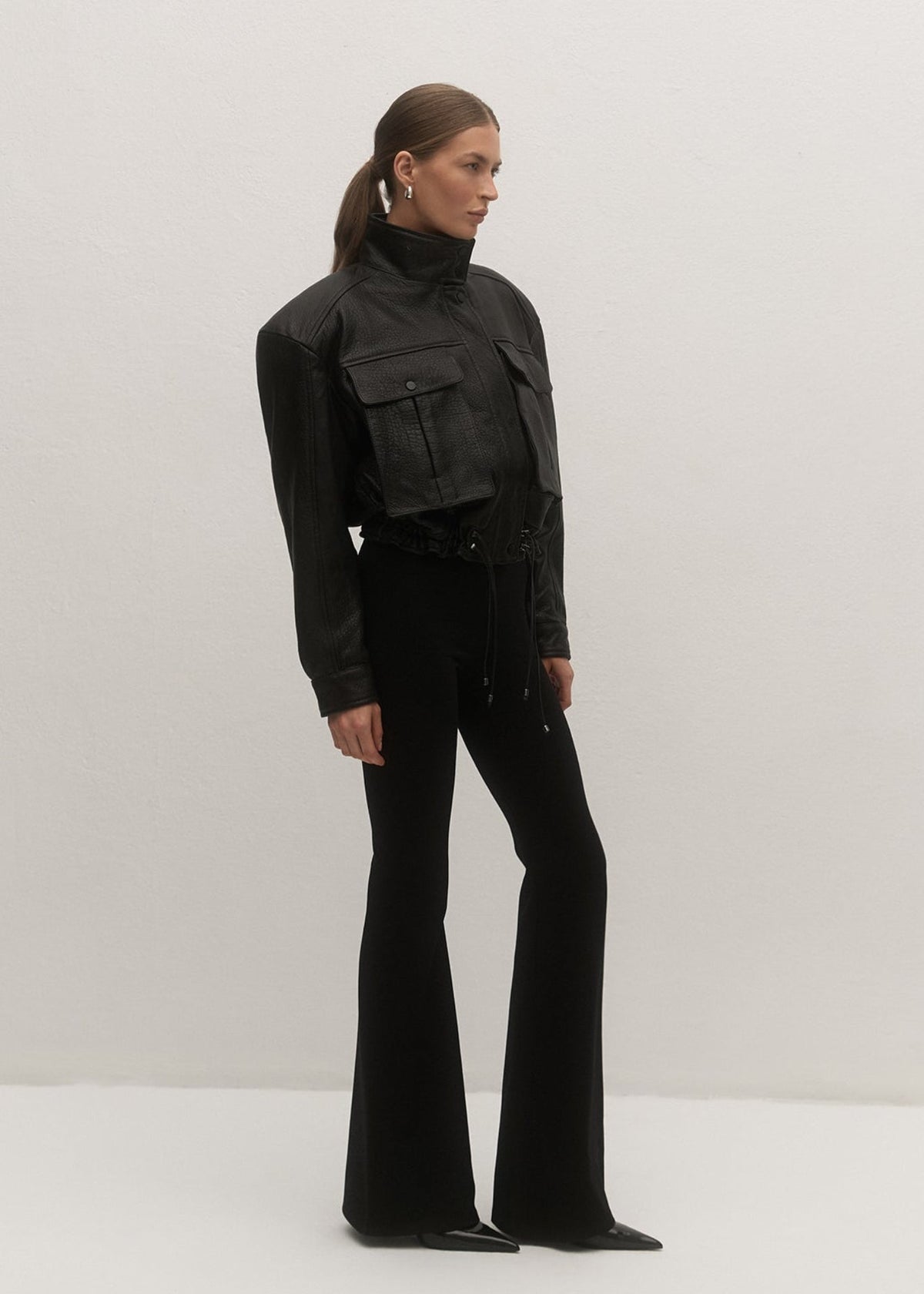 KOMBINEZON MARTINE FLARE BLACK LECOLLET