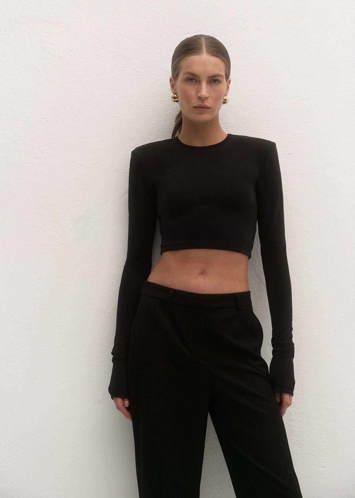 LONGSLEEVE FAYE BLACK LECOLLET