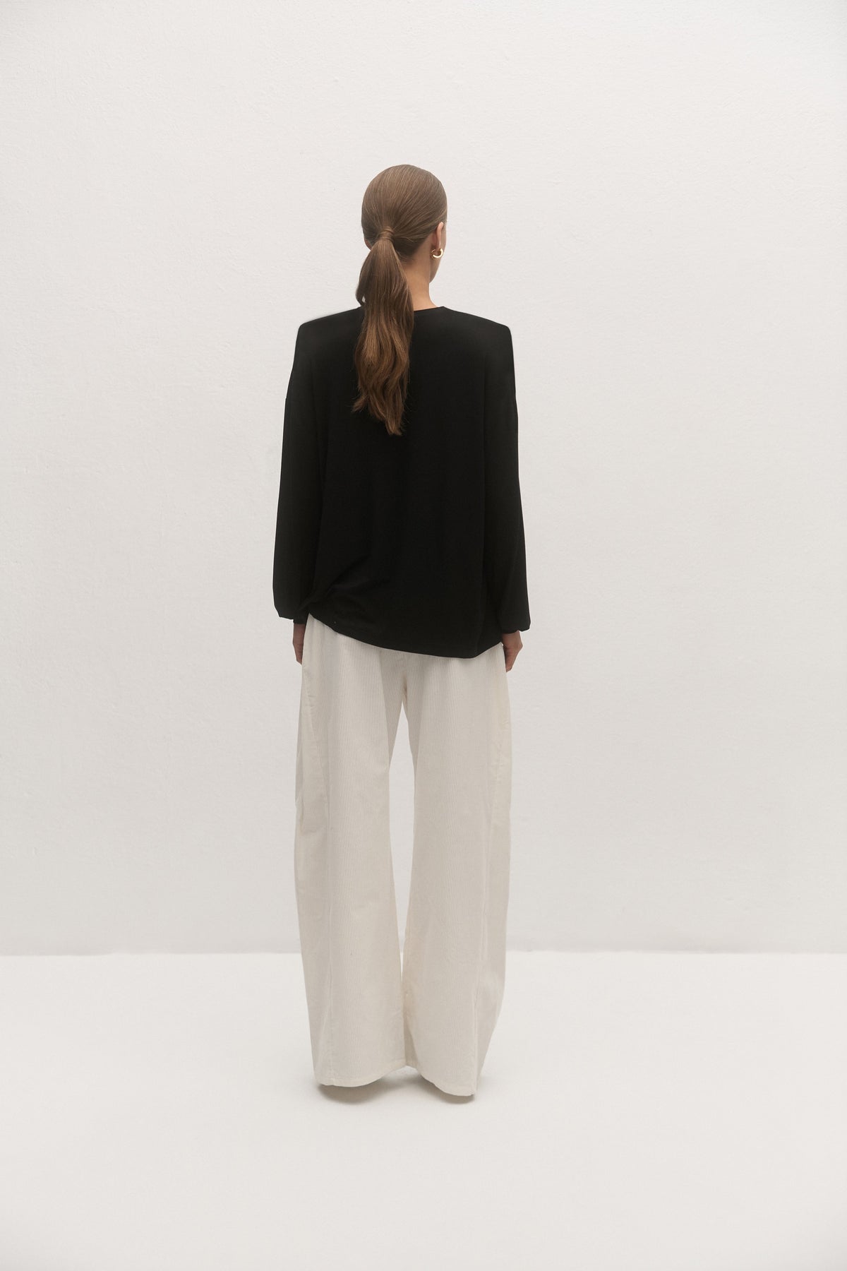 LONGSLEEVE ELYS BLACK LECOLLET