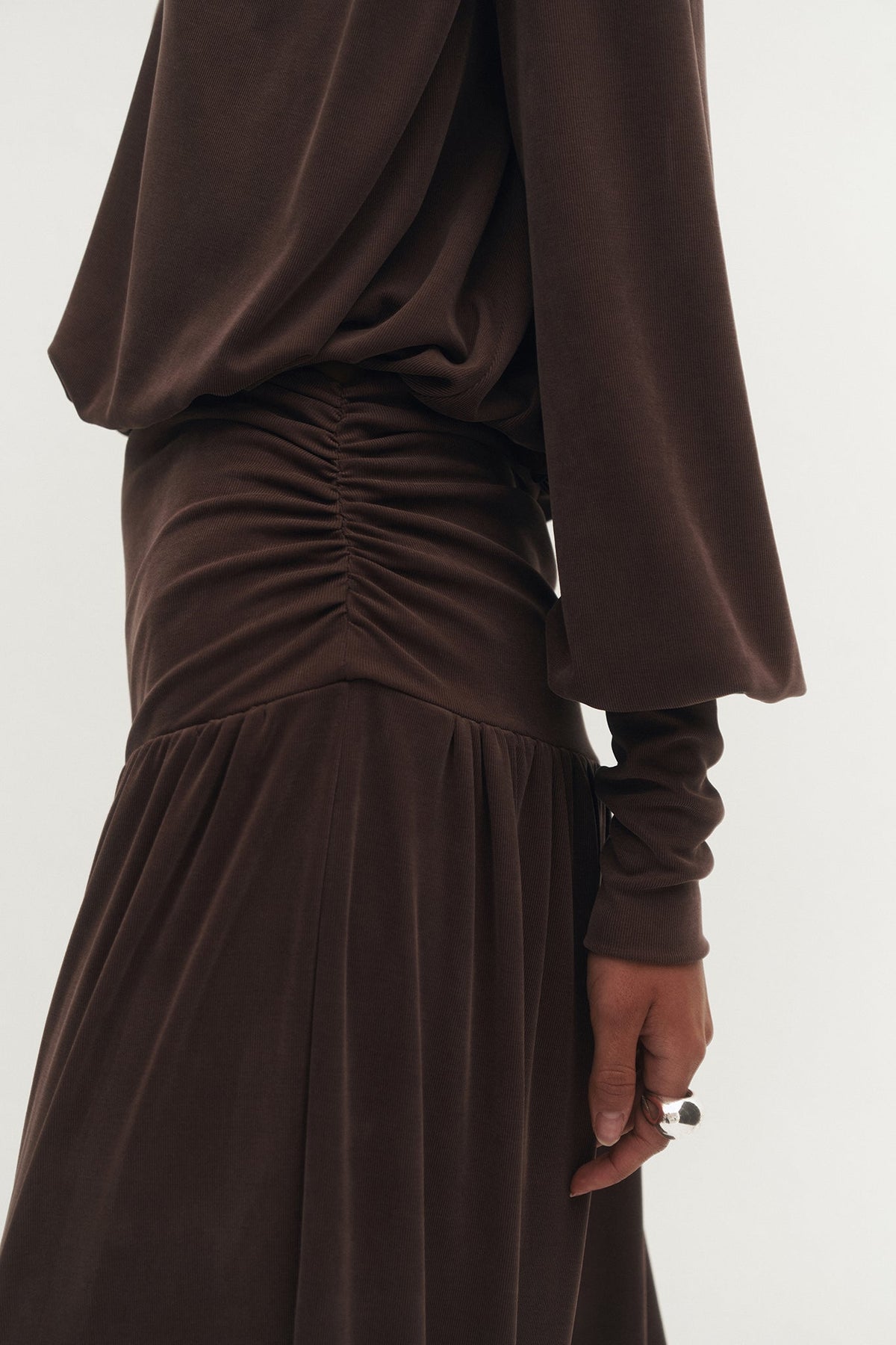 SPODNIE NORE BROWN LECOLLET