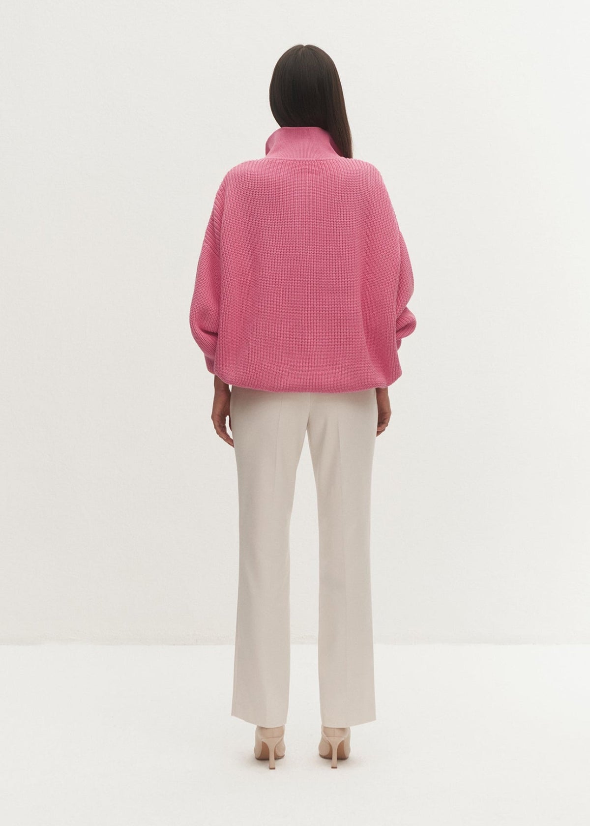 SWETER POLO ZURI PINK LECOLLET