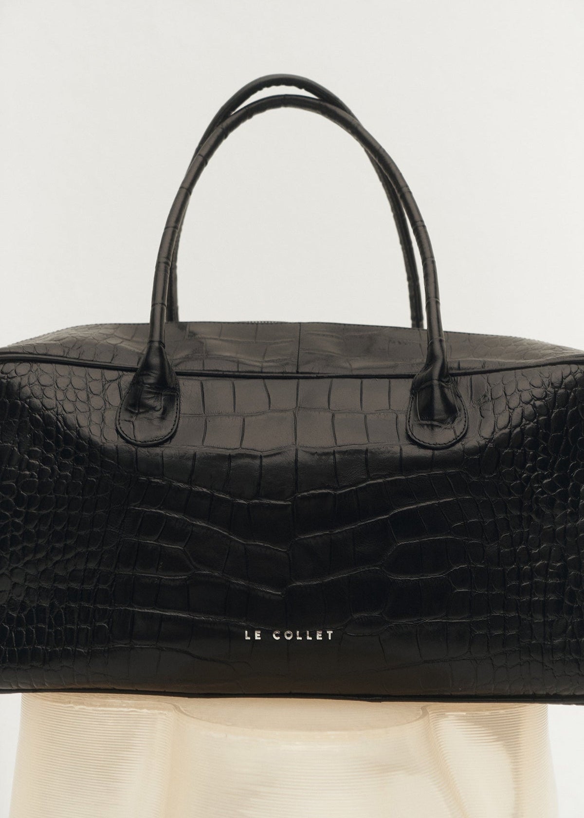 TORBA VERONA CROCO BLACK LECOLLET