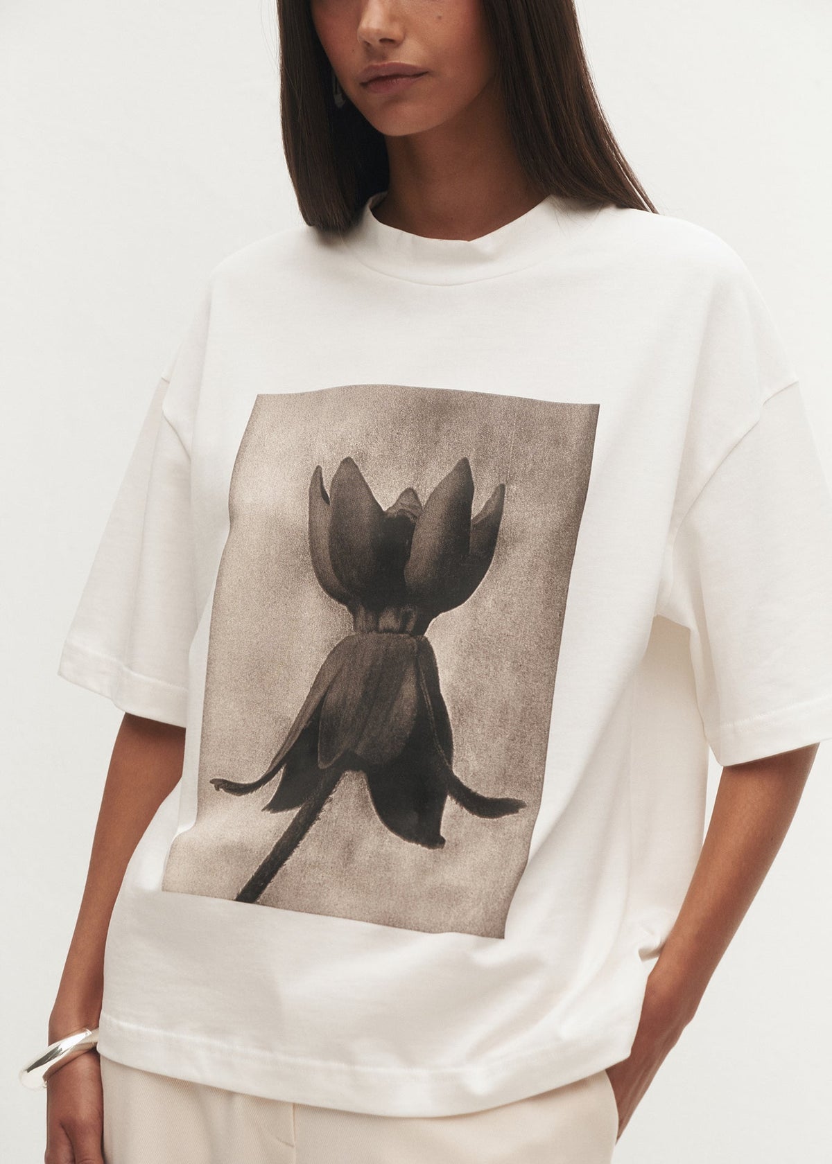 T-SHIRT GABRIELLE LIGHT ECRU LECOLLET