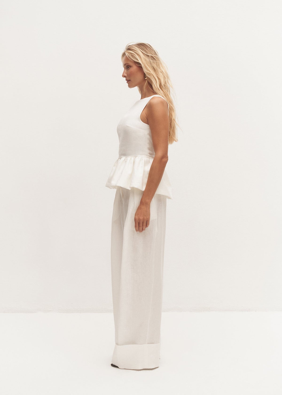 TOP SOMI WHITE LECOLLET