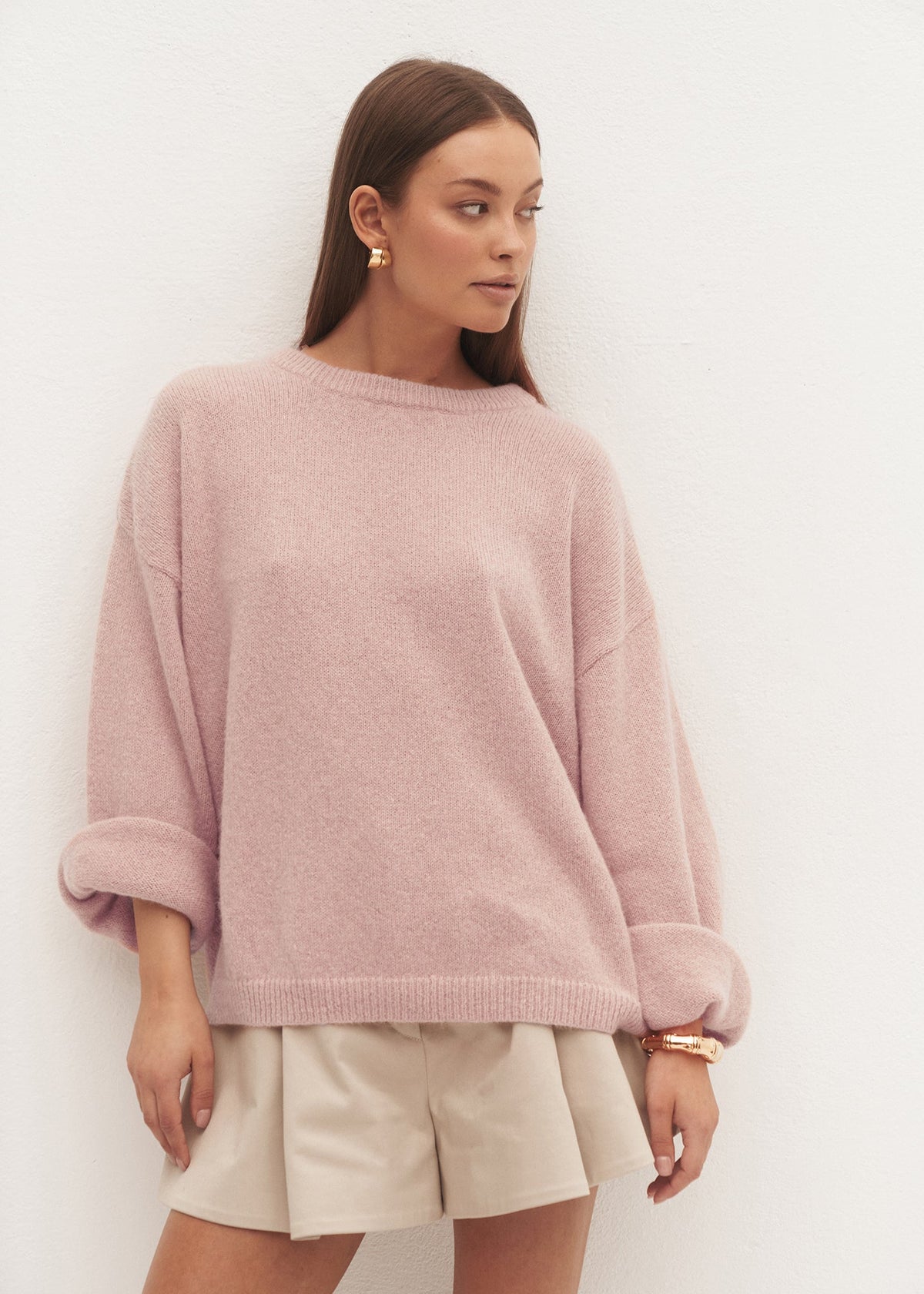 SWETER DIANA DIRTY PINK LECOLLET