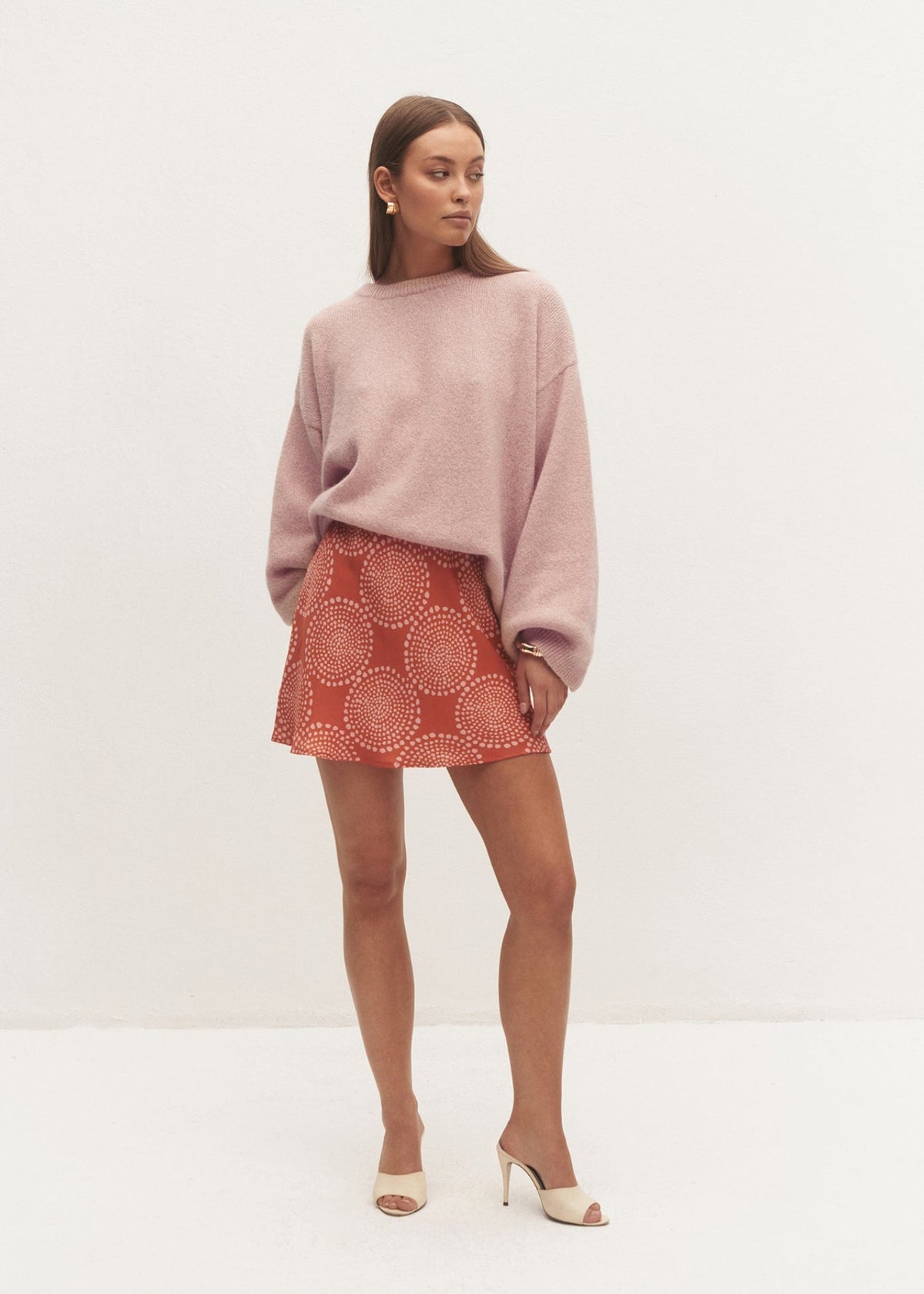 SWETER DIANA DIRTY PINK LECOLLET