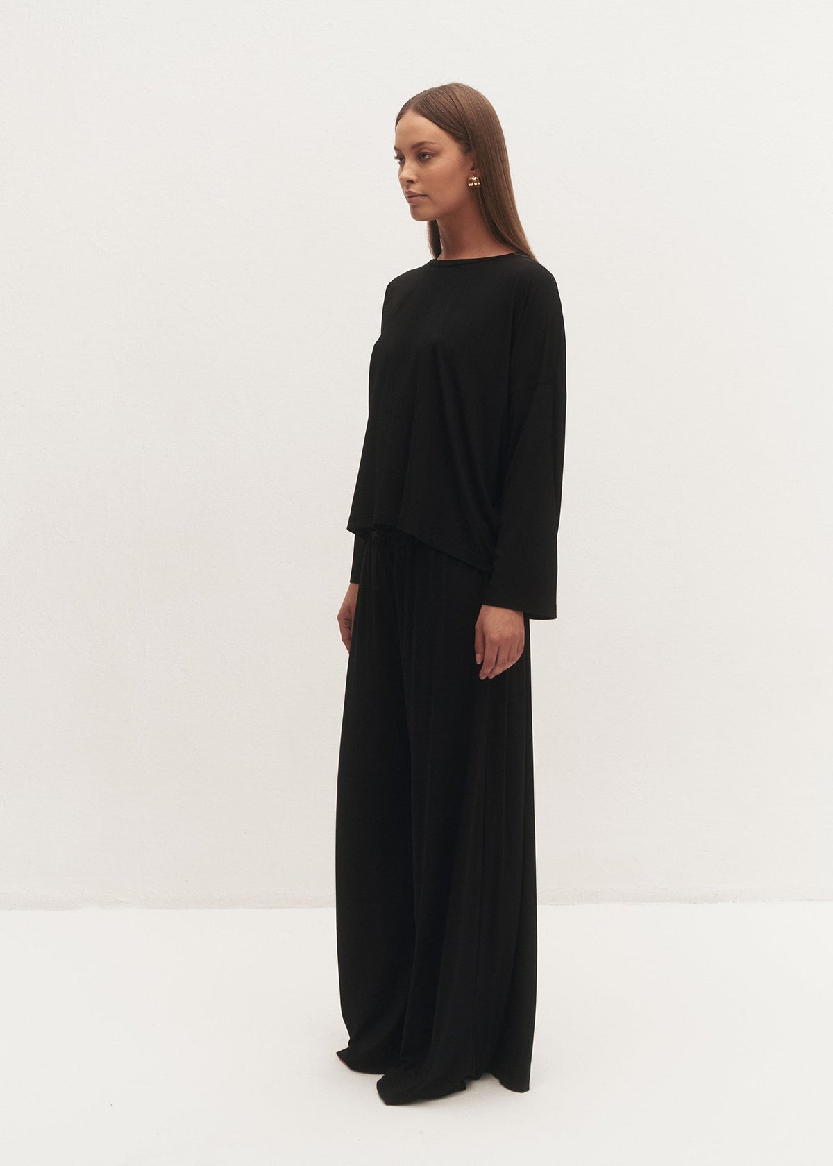 SPODNIE TONIA BAMBOO BLACK LECOLLET