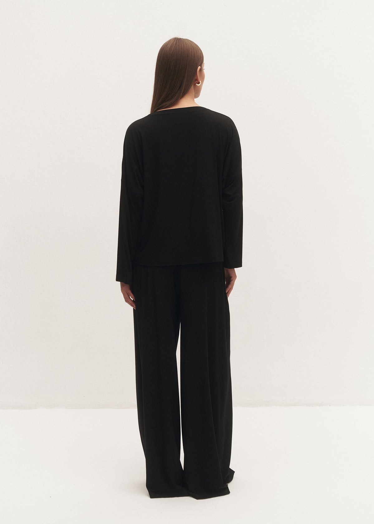 SPODNIE TONIA BAMBOO BLACK LECOLLET