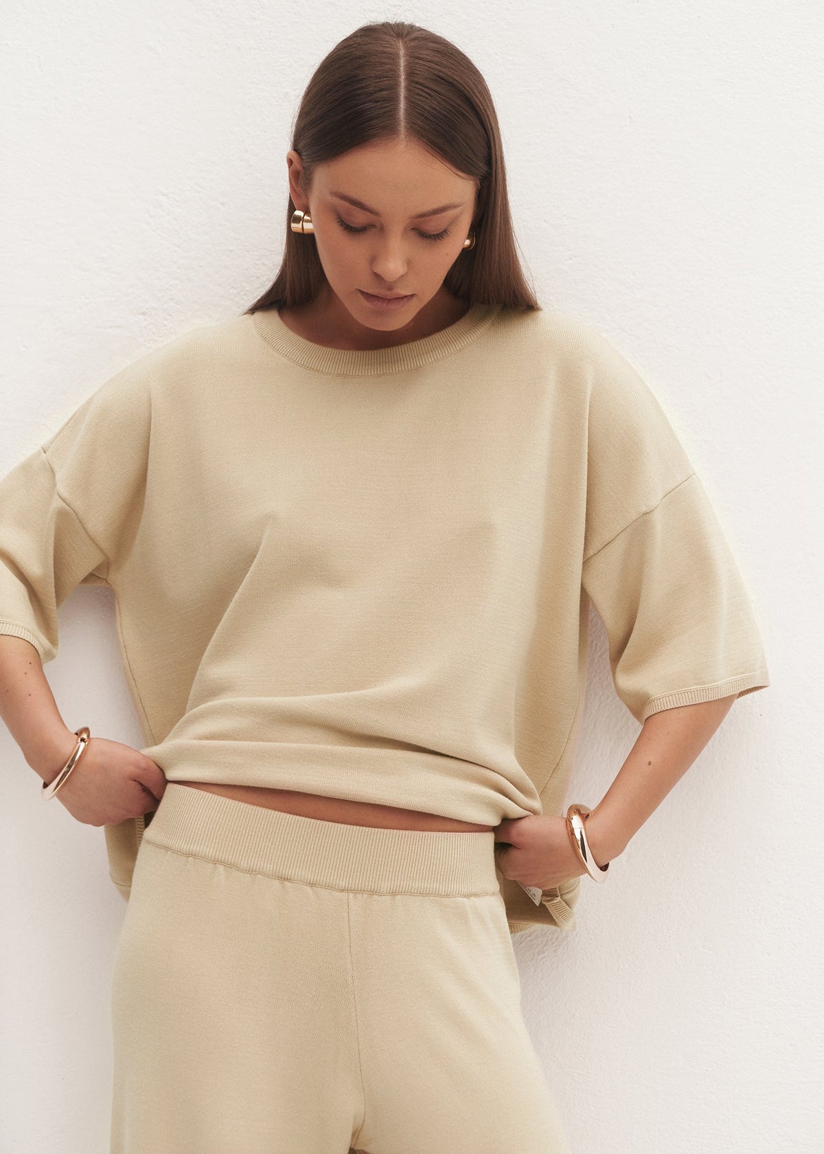 BLUZKA PENIDA BEIGE LECOLLET