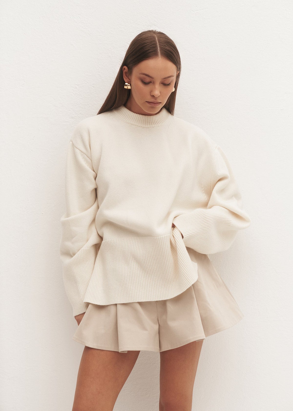 SWETER ELWEN ECRU LECOLLET