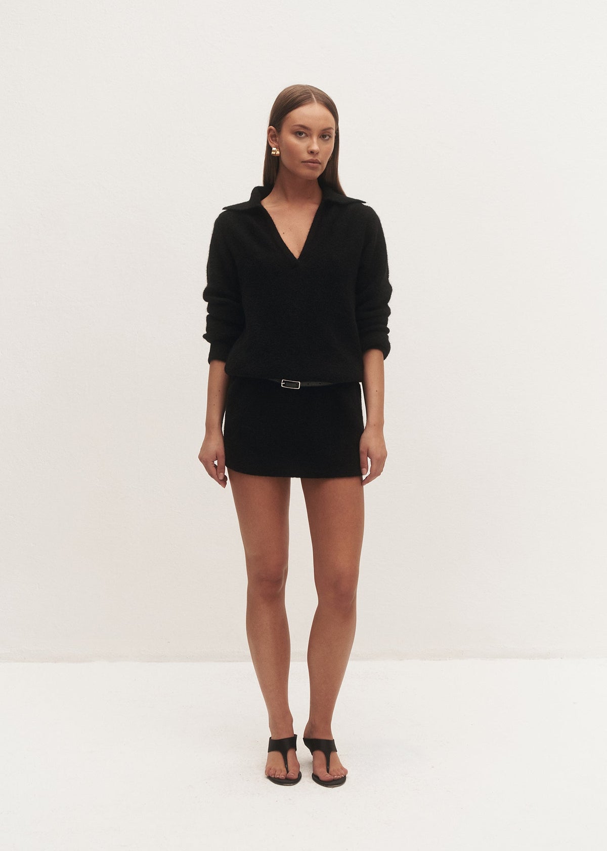 SUKIENKA MELORA BLACK LECOLLET