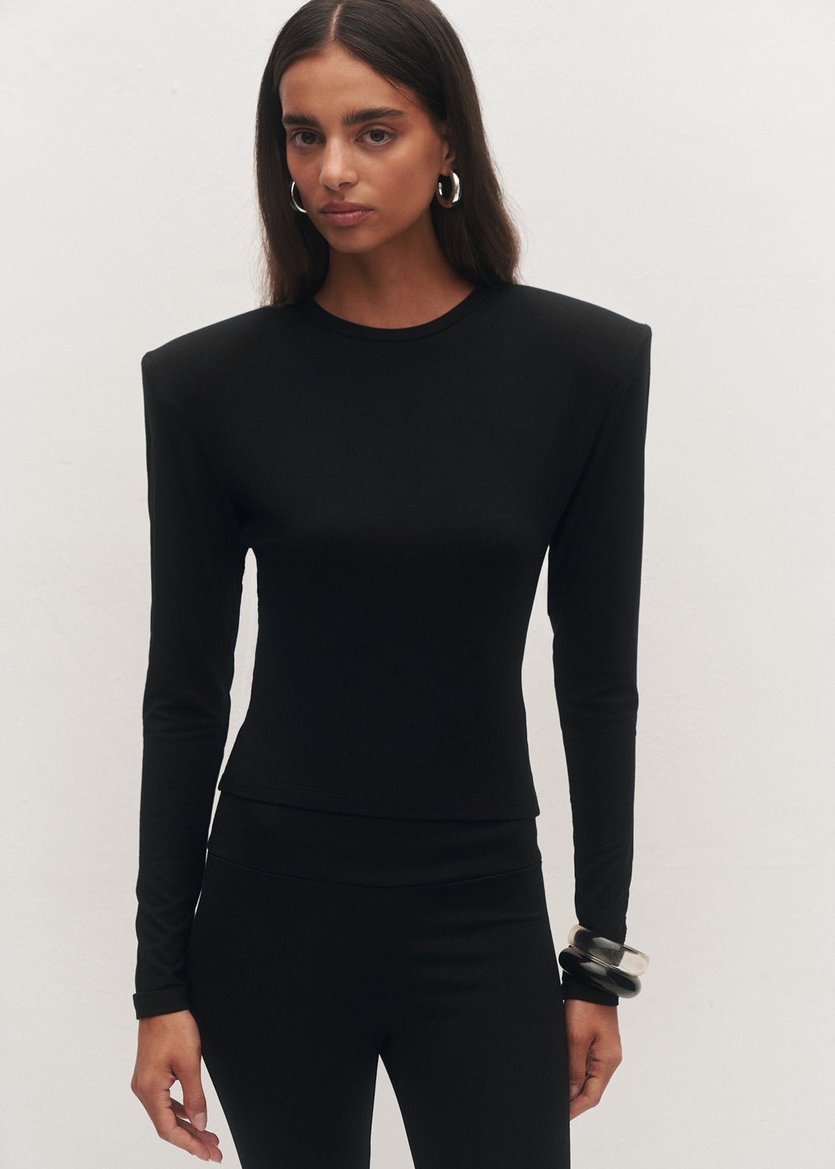 BLUZKA CAMILLE BLACK LECOLLET