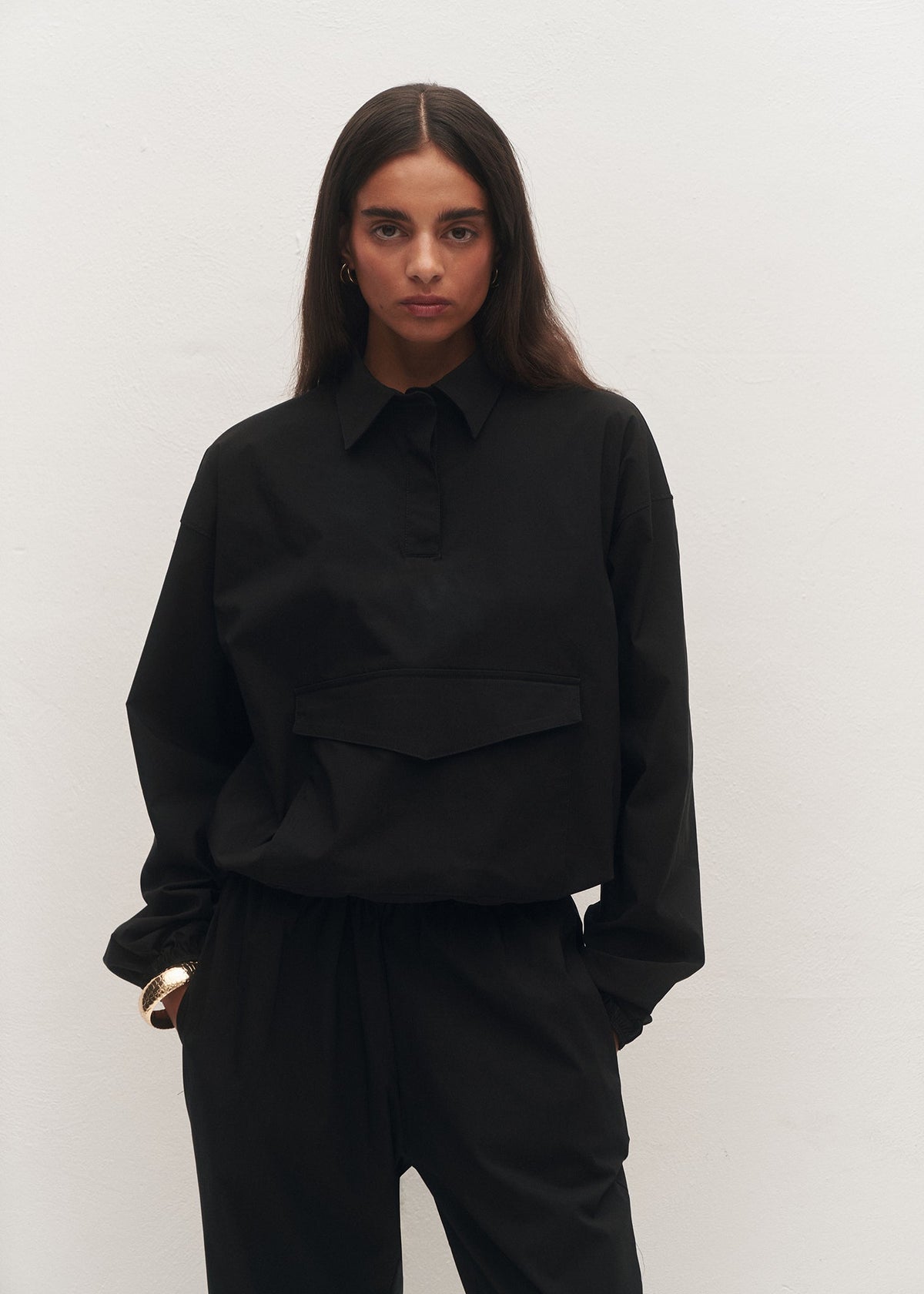 BLUZA DOMINICA BLACK LECOLLET