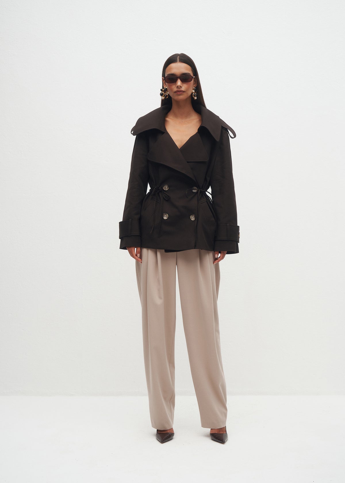 FIDEN SAND BEIGE TROUSERS