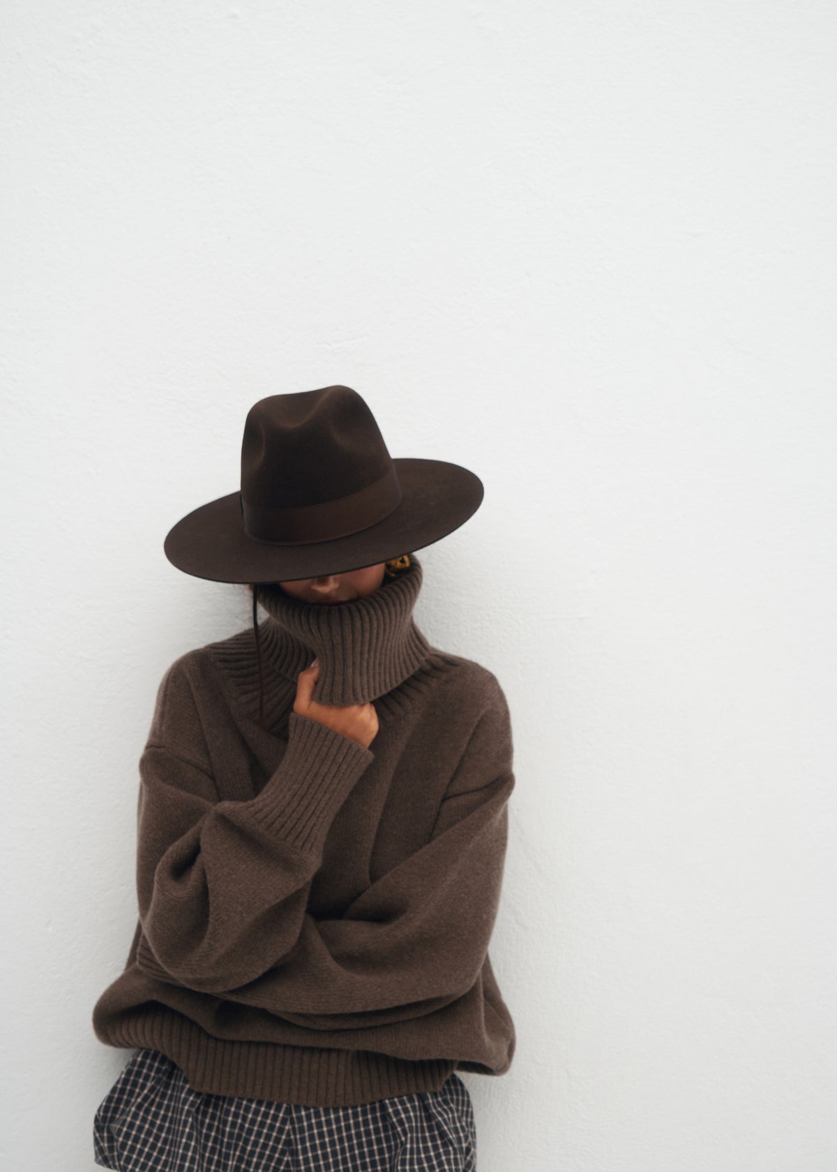 GOLF AMOR WOOL BROWN