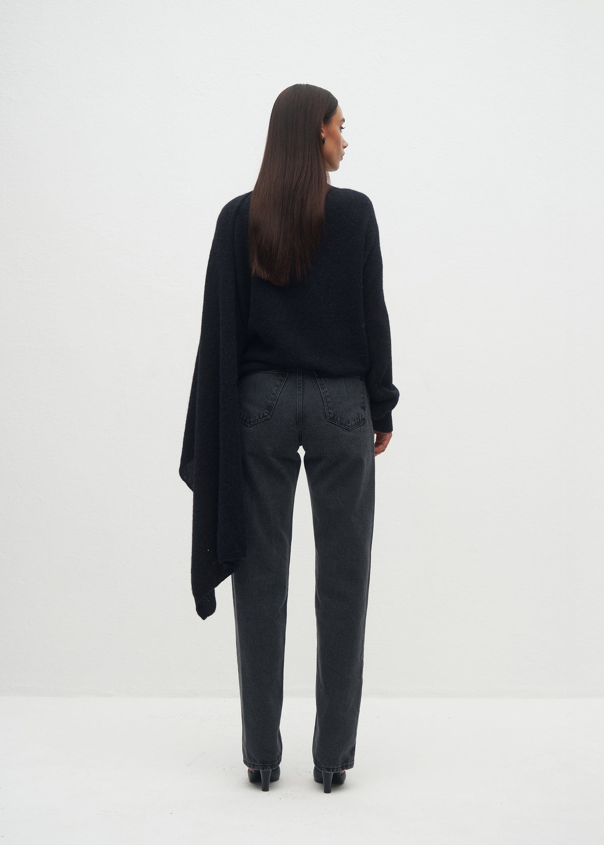 SWETER ISOLDE ALPACA BLACK