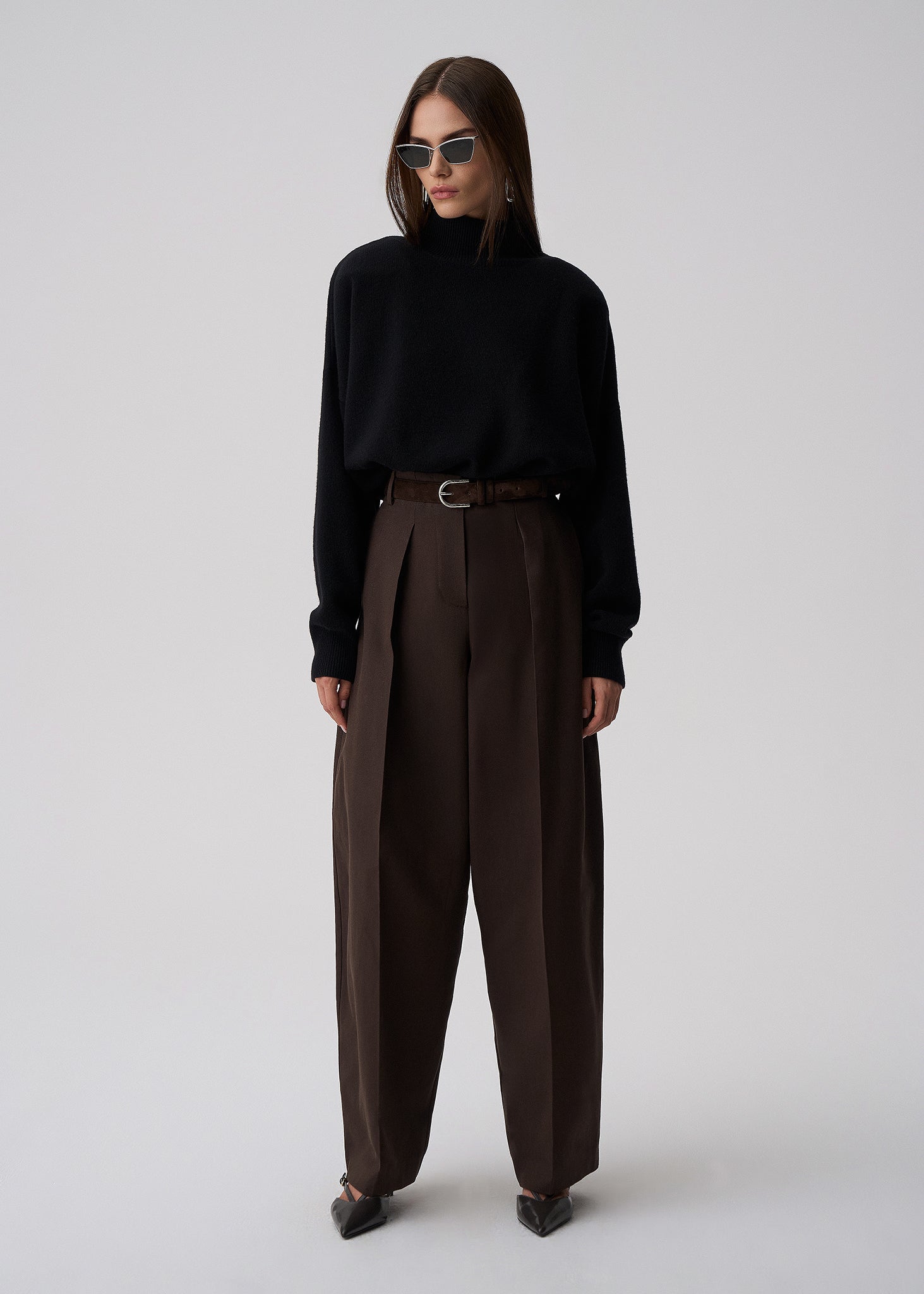 AMADEUS BROWN TROUSERS