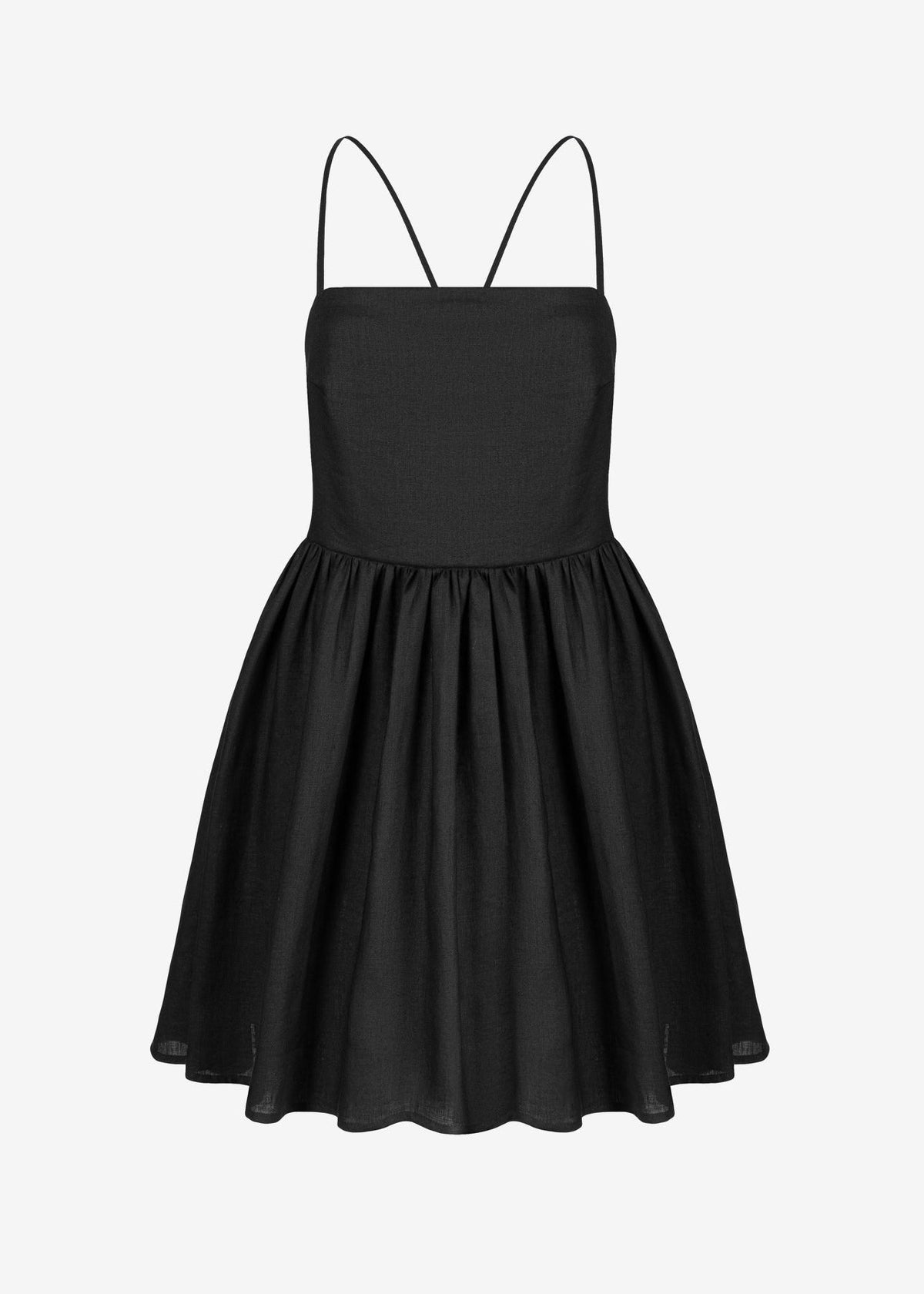 SUKIENKA HARLOW BLACK LECOLLET