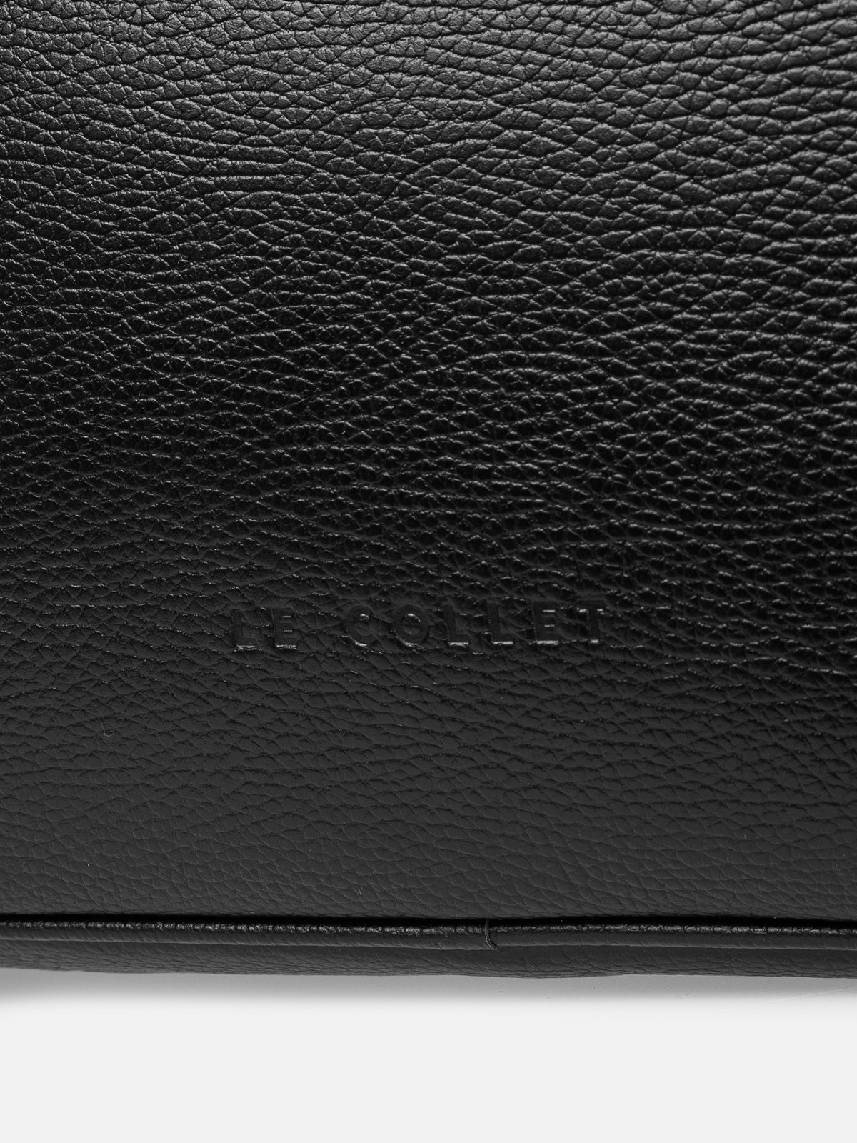 VERONA GRAINED BLACK BAG