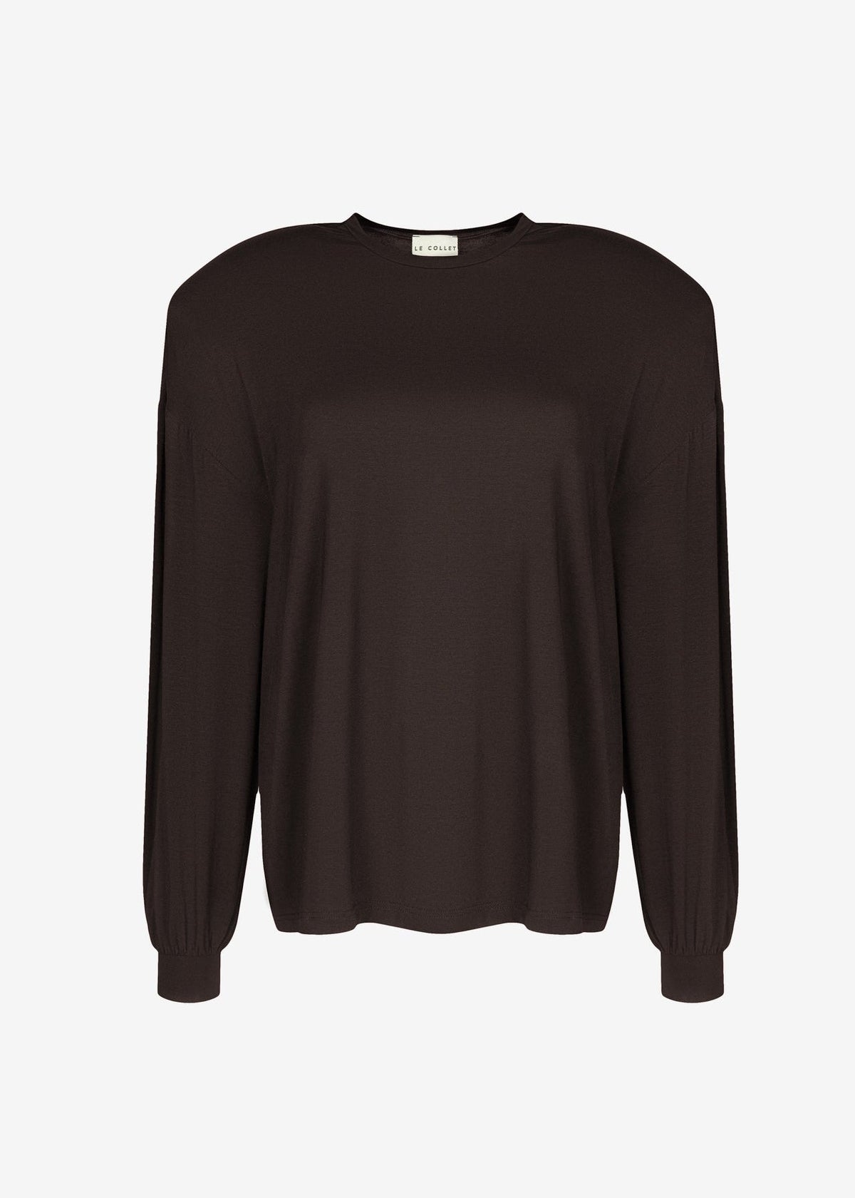LONGSLEEVE ELYS BROWN LECOLLET