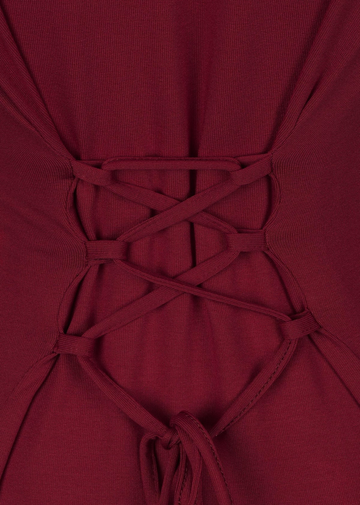 SET RODNEY HAIM BURGUNDY LECOLLET
