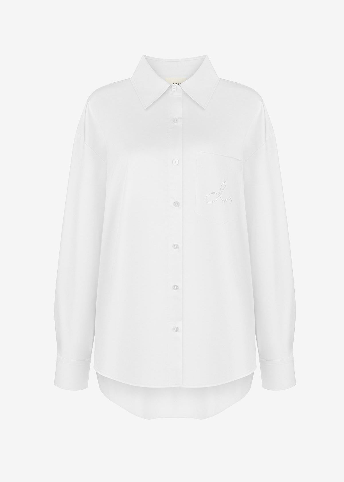 VIENNA EMBROIDERY WHITE SHIRT