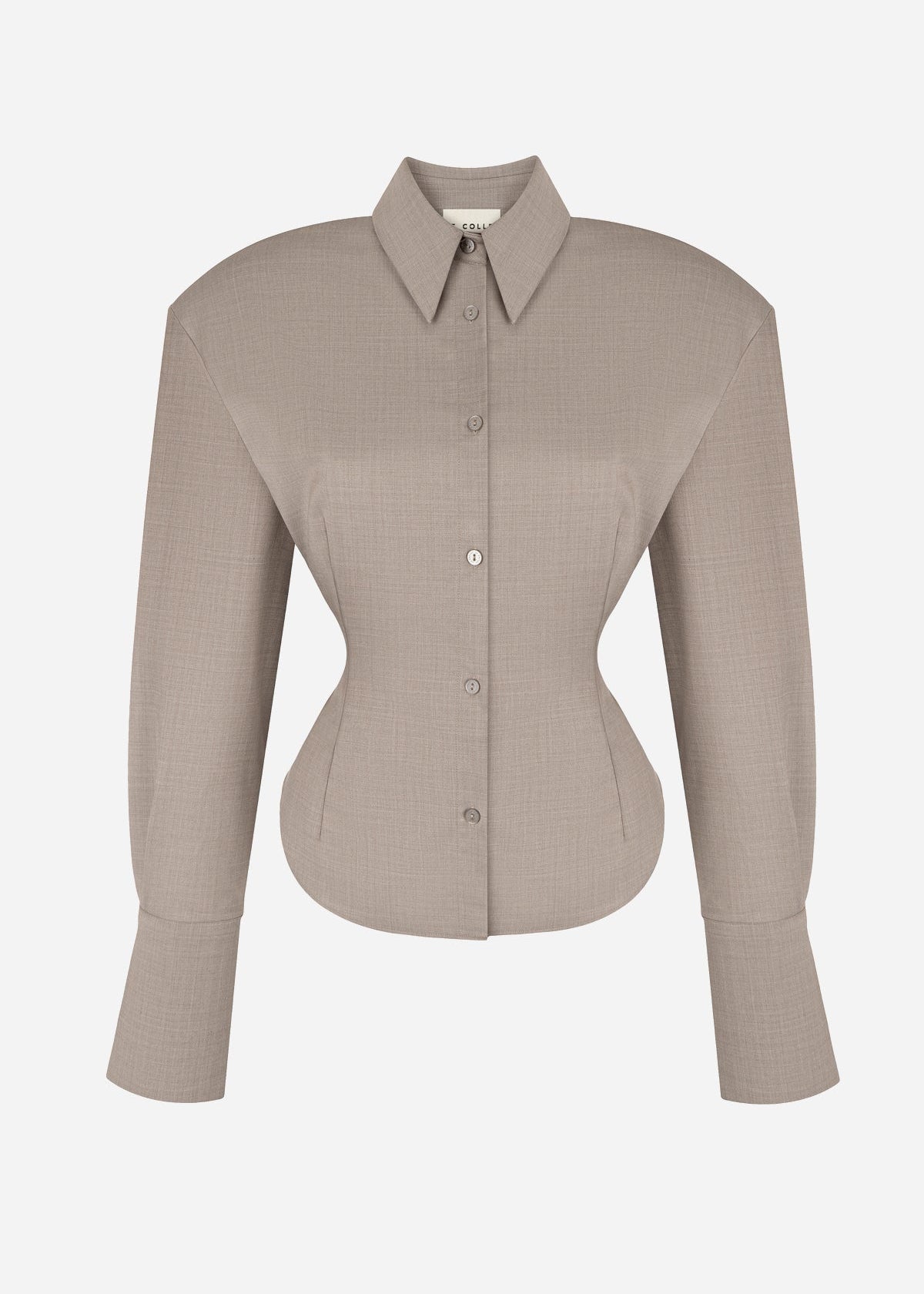 KOSZULA AURELIA BEIGE LECOLLET