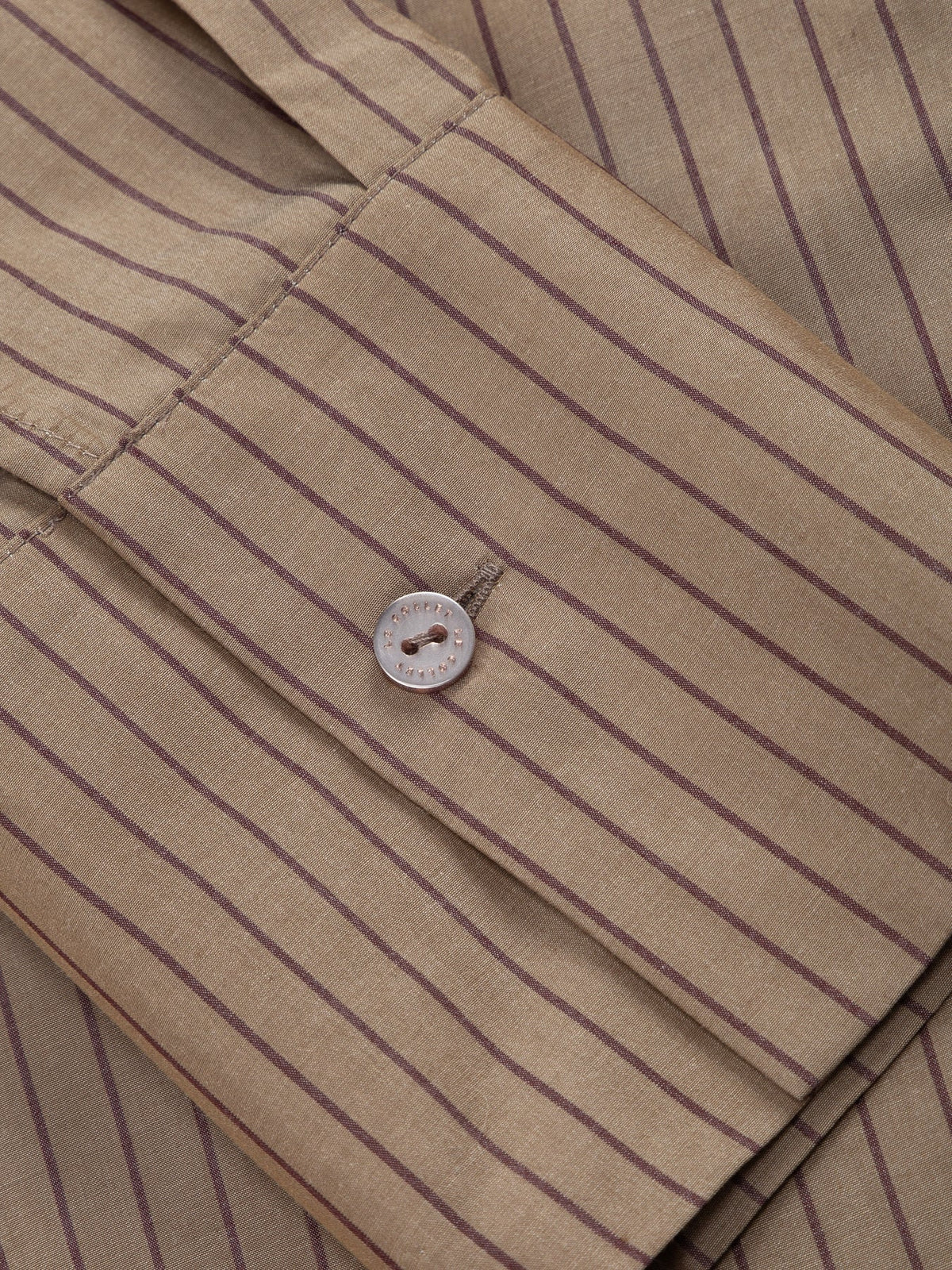 KOSZULA ANTON BROWN STRIPES LECOLLET