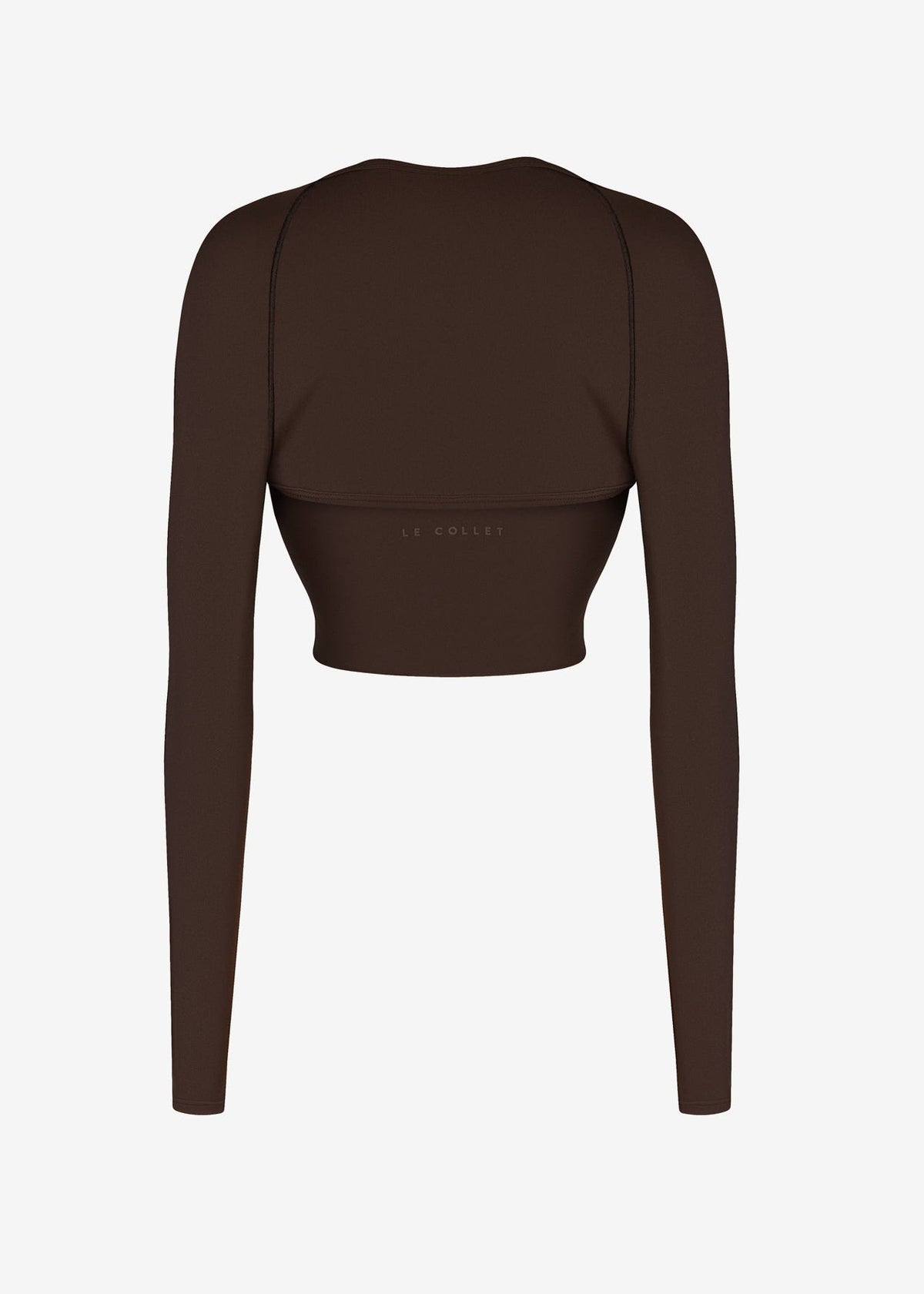 SPORTOWY TOP FLOW BROWN LECOLLET