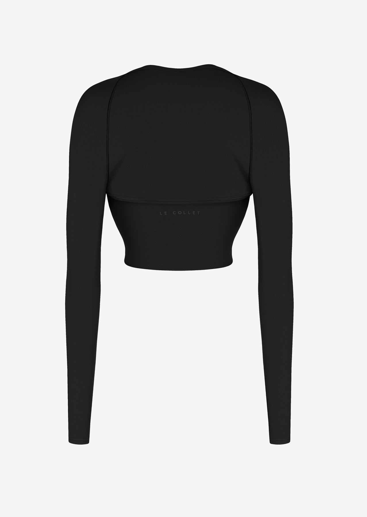 FLOW BLACK LONGSLEEVE SPORTS TOP