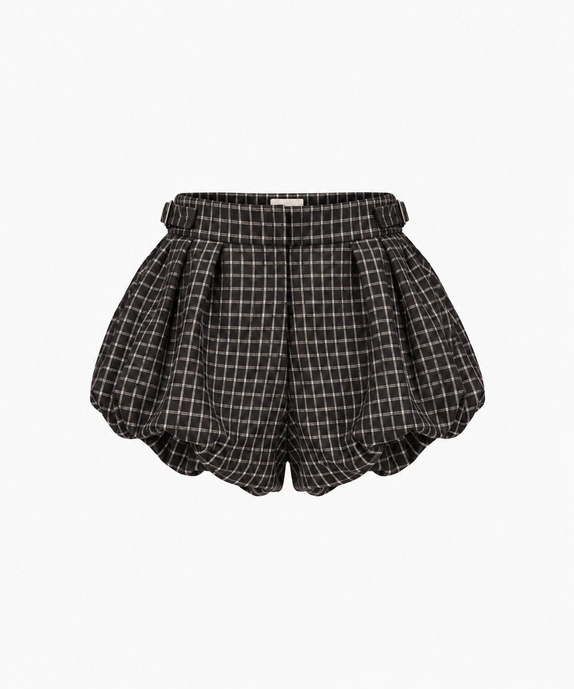 SPODENKI RAVENA GREY CHECKS